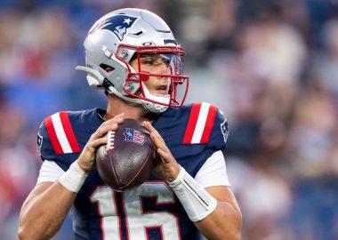QB Tommy DeVito, New England Patriots. Foto: Getty Images.