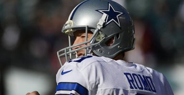 QB Tony Romo con los Dallas Cowboys en 2017. Foto: Getty Images.