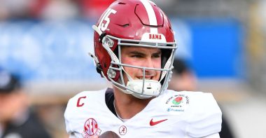 QB Ty Simpson, Universidad de Alabama. Foto: Getty Images.