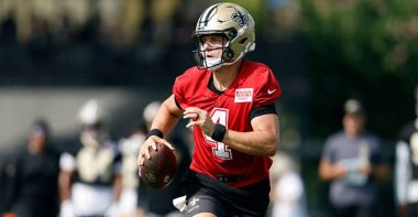 QB Zach Wilson, New Orleans Saints. Foto: Getty Images.