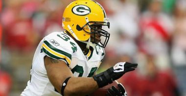 RB Ahman Green con los Green Bay Packers en 2010. Foto: Getty Images.