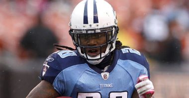 RB Chris Johnson con los Tennessee Titans en 2011. Foto: Getty Images.