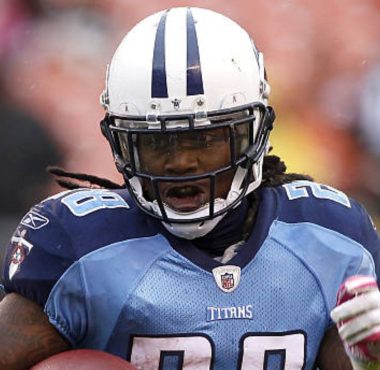 RB Chris Johnson con los Tennessee Titans en 2011. Foto: Getty Images.