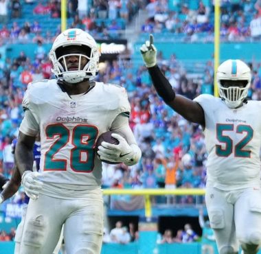 RB De'Von Achane, Miami Dolphins. Foto: Getty Images