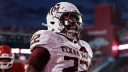 RB EJ Smith, Universidad de Texas A&M. Foto: Getty Images.