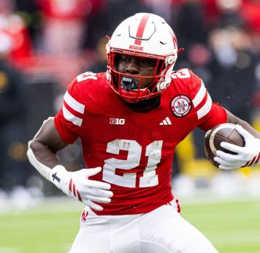 RB Emmett Johnson, Nebraska. Foto: Getty Images.