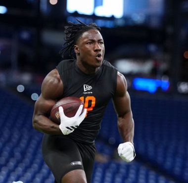RB Emmett Johnson, Universidad de Nebraska. Foto: Getty Images.