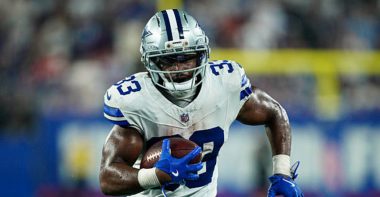 RB Javonte Williams, Dallas Cowboys. Foto: Getty Images.