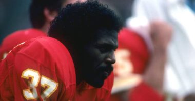 RB Joe Delaney con los Kansas City Chiefs en 1982. Foto: Getty Images.