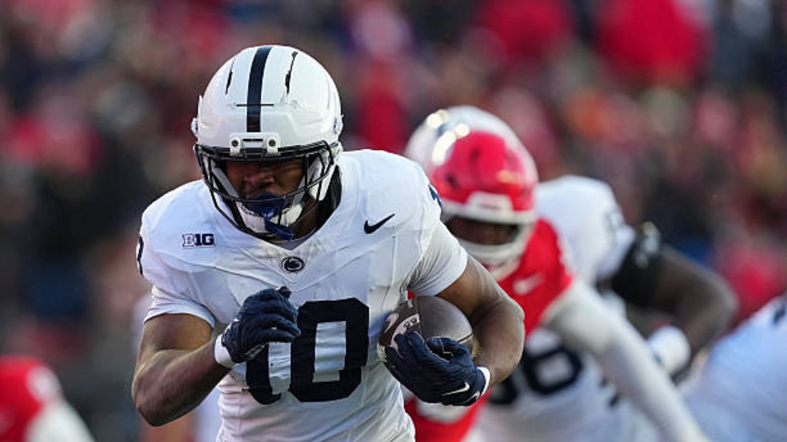 RB Nicholas Singleton, Universidad de Penn State. Foto: Getty Images.