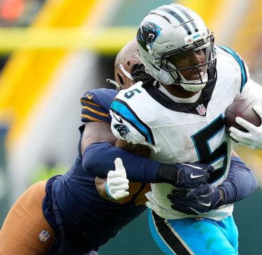 RB Rico Dowdle, Carolina Panthers. Foto: Getty Images