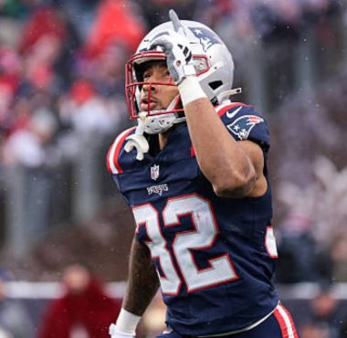 RB TreVeyon Henderson, New England Patriots. Foto: Getty Images.