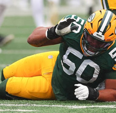 RT Zach Bako-Bewele, Green Bay Packers. Foto: Getty Images.