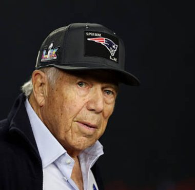 Robert Kraft, dueño de los New England Patriots. Foto: Getty Images.