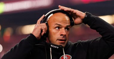 Robert Saleh con los San Francisco 49ers. Foto: Getty Images