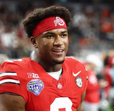 S Caleb Downs, Universidad de Ohio State. Foto: Getty Images.