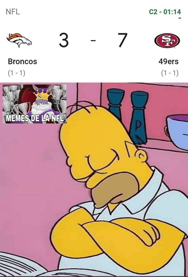 Créditos - Memes de la NFL
