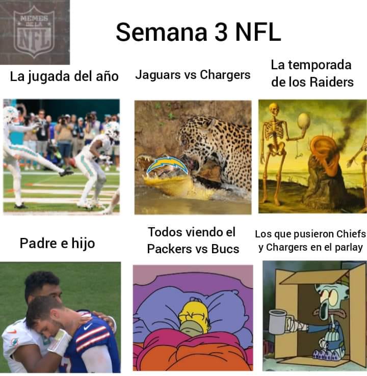 Créditos - Memes de la NFL