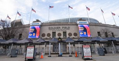 Soldier Field, estadio de los Chicago Bears. Foto: Getty Images.