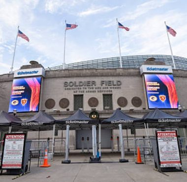 Soldier Field, estadio de los Chicago Bears. Foto: Getty Images.