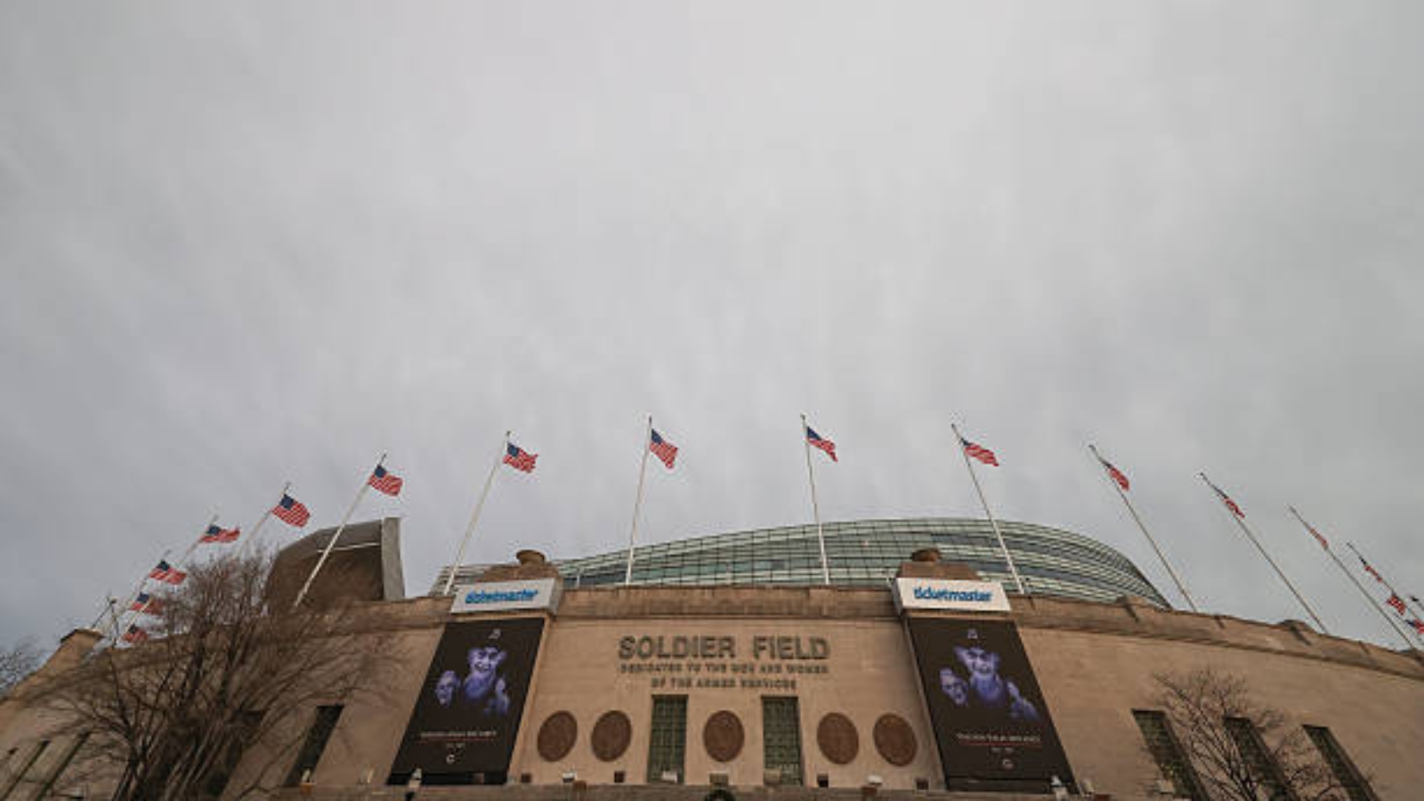 Soldier Field, estadio de los Chicago Bears. Foto: Getty Images.