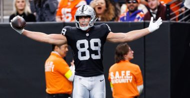 TE Brock Bowers, Las Vegas Raiders. Foto: Getty Images