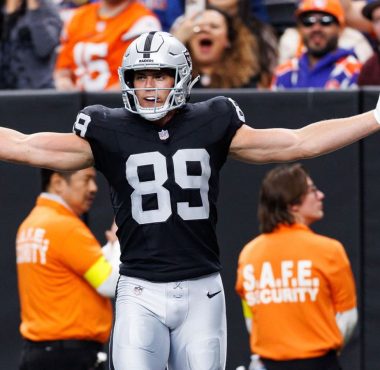 TE Brock Bowers, Las Vegas Raiders. Foto: Getty Images