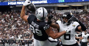 TE Brock Bowers, Las Vegas Raiders. Foto: Getty Images
