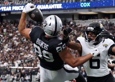 TE Brock Bowers, Las Vegas Raiders. Foto: Getty Images