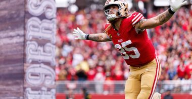 TE George Kittle, San Francisco 49ers. Foto: Getty Images.