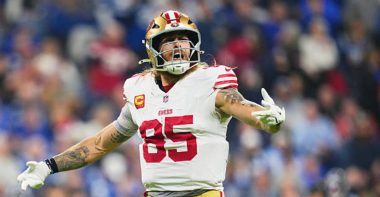 TE George Kittle, San Francisco 49ers. Foto: Getty Images.