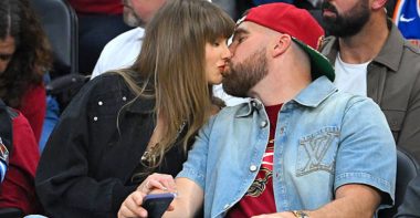 Taylor Swift y Travis Kelce en mayo de 2026. Foto: Getty Images.
