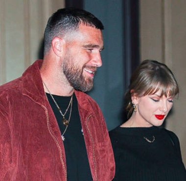 Taylor Swift y Travis Kelce en noviembre de 2025. Foto: Getty Images.