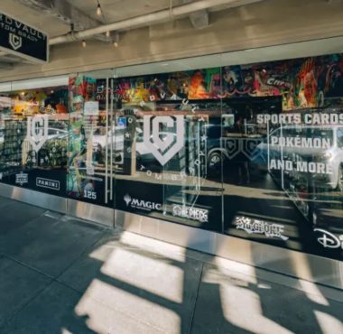 Tienda de tarjetas coleccionables de Tom Brady. Foto: New York Post.