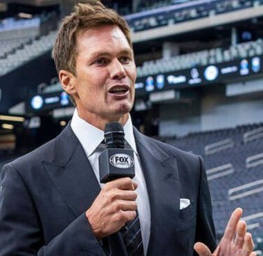 Tom Brady, exquarterback de la NFL y comentarista de Fox Sports. Foto: Getty Images