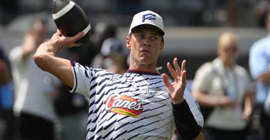 Tom Brady, copropietario minoritario de Las Vegas Raiders. Foto: Getty Images.