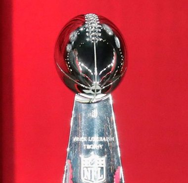 Trofeo Vince Lombardi - Super Bowl. Foto: Getty Images
