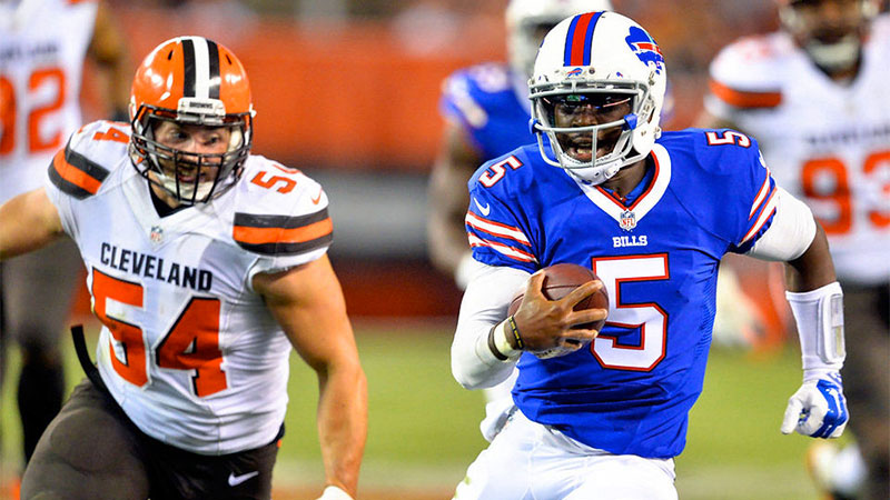 QB de los Bills Tyrod Taylor