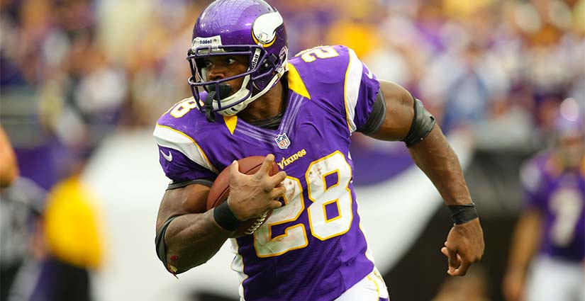 RB Adrian Peterson, Vikings