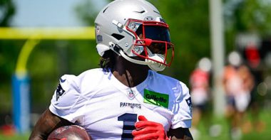 WR A.J. Brown, New England Patriots. Foto: Getty Images.