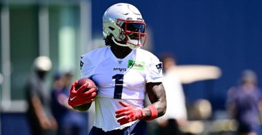 WR A.J. Brown, New England Patriots. Foto: Getty Images.