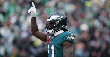 WR A.J. Brown, Philadelphia Eagles. Foto: Getty Images.