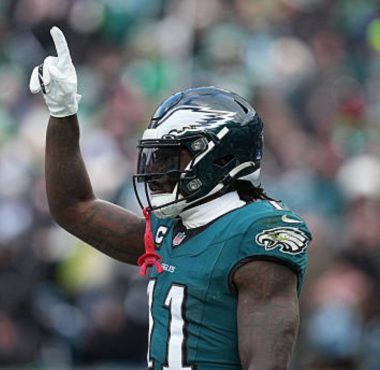 WR A.J. Brown, Philadelphia Eagles. Foto: Getty Images.