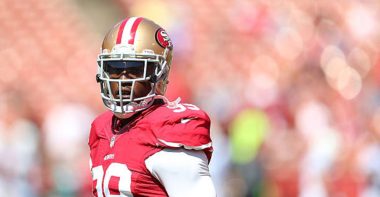 WR Aldon Smith con los San Francisco 49ers en 2013. Foto: Getty Images.