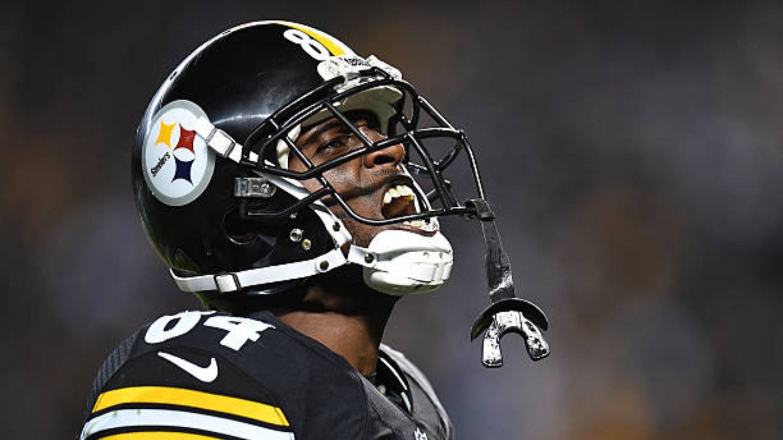 WR Antonio Brown con los Pittsburgh Steelers en 2016. Foto: Getty Images.