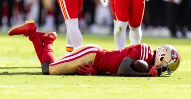 WR Brandon Aiyuk, San Francisco 49ers. Foto: Getty Images.