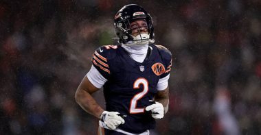 WR DJ Moore con los Chicago Bears. Foto: Getty Images.