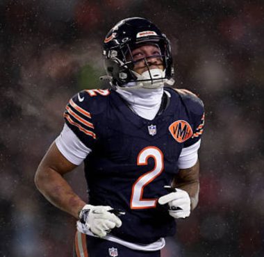 WR DJ Moore con los Chicago Bears. Foto: Getty Images.