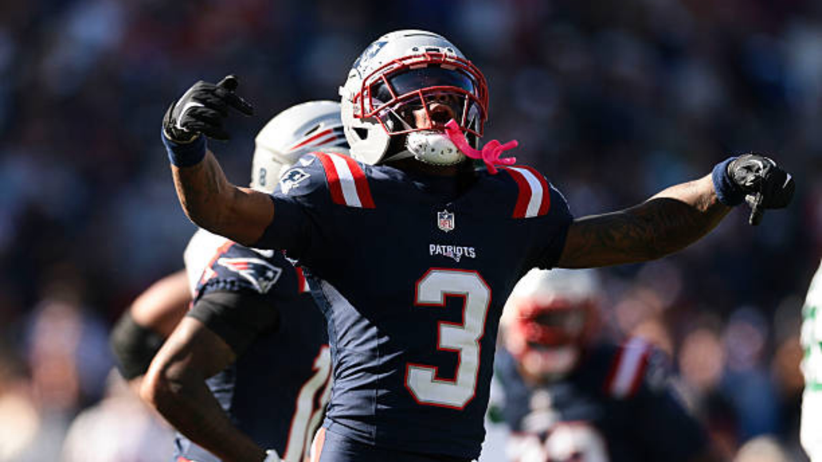 WR DeMario Douglas, New England Patriots. Foto: Getty Images.