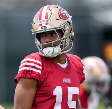 WR De'Zhaun Stribling, San Francisco 49ers. Foto: Getty Images.